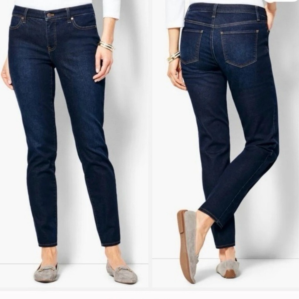Talbots Flawless Slim Ankle Blue Women's Jeans Size 6